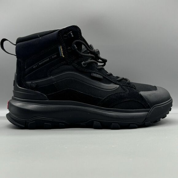 Vans MTE Crestline Waterproof Insulated Boots Black Size 10 Men's Outdooors Hike - Picture 1 of 9